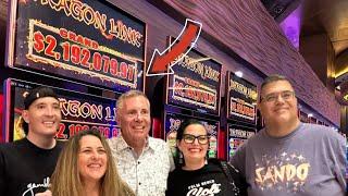 CHASING THE LARGEST GRAND JACKPOT on the PLANET and we met Vegas Matt!