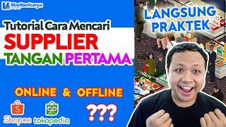 Cara Mencari Supplier Tangan Pertama Bagi Dropshipper | Supplier Terbaik Online dan Offline