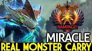 MIRACLE [Morphling] Epic Monster Carry 2x Rampage Dota 2