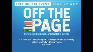 Off the Page Event Extract: Technology Options | Penny Pullan