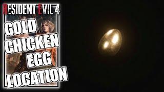 Resident Evil 4 Remake - Gold Chicken Egg Location for Egg Hunt Request - Golden Egg