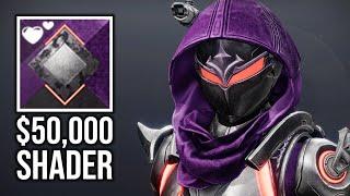 INSANELY RARE $50,000 Shader In Destiny 2!