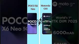 best mobile under 15k POCO X6 Neo VS Moto G64 #under15kmobile #under15000bestsmartphones #shortsfeed