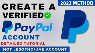 How to Create a fully Verified PAYPAL account [2023] || Newest Method