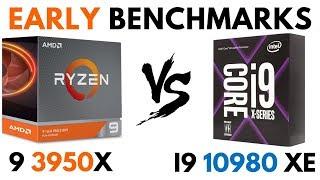 Ryzen 9 3950X vs i9 10980XE [EARLY] | i9 10980XE vs Ryzen 9 3950X [EARLY] | H-Tech