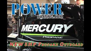 (live) #Mercury Marine's NEW 5HP Propane Outboard