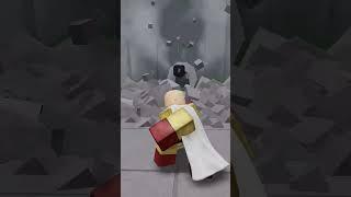 new serious punch (saitama battlegrounds) #roblox #shorts