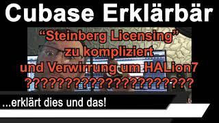 "Steinberg Licensing" zu kompliziert? Und Verwirrung um HALion 7...