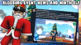 BLOXBURG'S SPECIAL ROBLOX EVENT NEWS... and NINTH ELF!