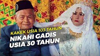 Viral Pernikahan Kakek 103 Tahun dengan Gadis 30 Tahun, Ternyata Mempelai Pria Bukan Orang Biasa