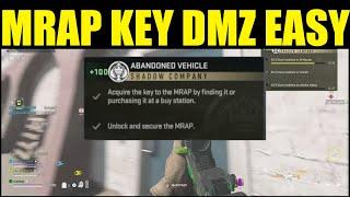 acquire the key to the mrap & unlock and secure the MRAP DMZ (abandoned vehicle faction mission)