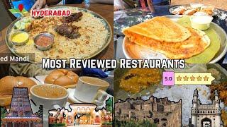 Most visited restaurants in Hyderbad - Part 1 | Hyderabad Food street #hyderabad #Hyderabadfood