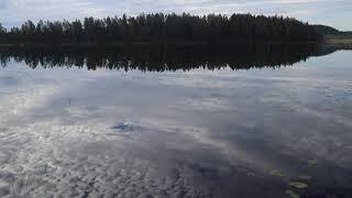 View over a lake in Härjedalen