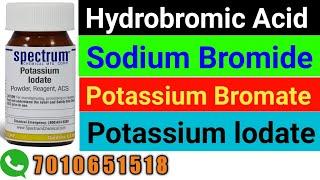 Hydrobromic Acid, Potassium Bromate, Potassium Iodate Supplier | Windia Chemicals Private Limited