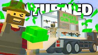 I BUILT THE ULTIMATE MOBILE BLACK MARKET SHOP! (Unturned Life RP #70)