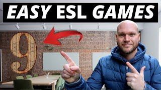 Easy ESL Teaching Games for Online or in Class | AWESOME Games for teaching English!
