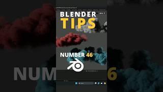 Blender Tip 46 Import VDB Clouds ️ #blender3d #blendertutorial #blender