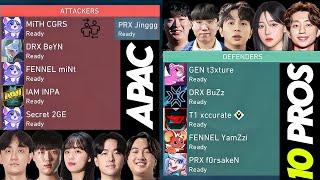 10 PROS OF APAC PLAYING ABYSS | T1 Xccurate