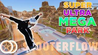 Riding Scooter in the Super Ultra Mega Park!! (Scooterflow)