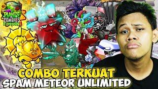 UNLIMITED SPAM METEOR BINTANG !! COMBO TERKUAT SUN GOD KUBIS & STAR EMPEROR !! - PVZ Fusion