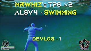 MrWhiz's ALS TPS - UE5 Swimming Devlog 001 #mrwhiz #UE5 #alsv4