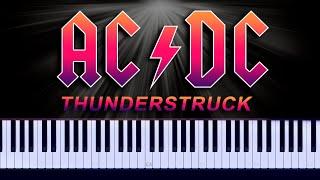 AC/DC - Thunderstruck Piano Tutorial
