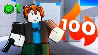 FREE TO PLAY Journey to a 100 WIN STREAK in Roblox Rivals..