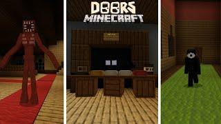 Minecraft PE Doors Hotel+Update Map Gameplay Part 1