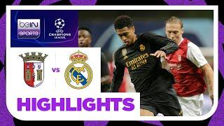 Sporting Braga v Real Madrid | Champions League 23/24 | Match Highlights