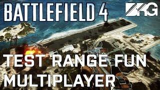 Battlefield 4 Test Range Fun - Multiplayer Mode