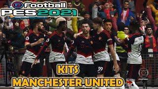 PES 2021 new kits manchester united fantasi 2022 smoke patch 21.4.3B