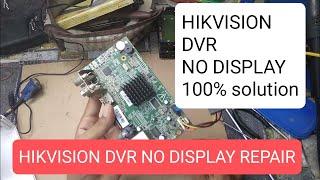 Hikvision dvr no display problem 100% solution,  4 channel dvr model no.DS-7A04HGHI-F1 #video