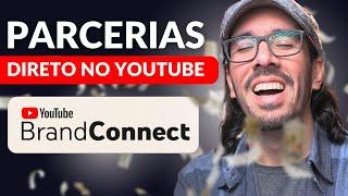 [NOVIDADE] Parceria no seu canal Diretamente no Youtube Studio com BrandConnect