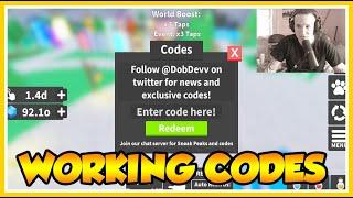 Roblox Tapping Mania Codes 2020