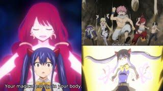 Ierene Shared her power with Wendy ~ Fairy Tail: 100 Years Quest episode 25