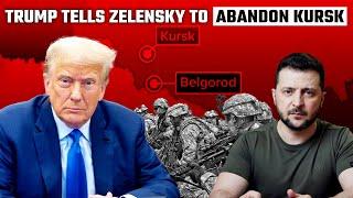 Trump shuts down Zelensky’s Kursk misadventure