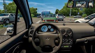 Daewoo Matiz - City Car Driving [Steering Wheel Gameplay]