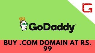 How to Buy .COM Domain at Rs.99