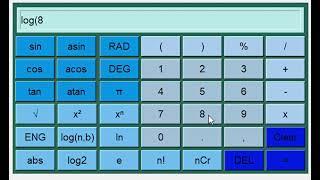 Scientific Calculator - Python - Tkinter