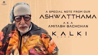 Amitabh Bachchan’s Special Note on the Success of Kalki 2898 AD | Vyjayanthi Movies