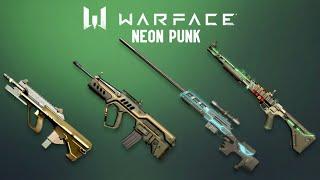 warface Neon Punk Weapons
