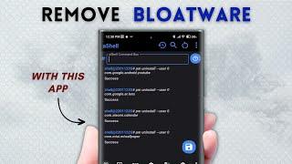 REMOVE Any Android BLOATWARE - No ROOT or PC Required!