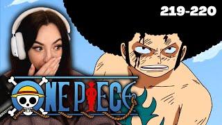 AFRO LUFFY'S VICTORY! | One Piece Episode 219 & 220 Reaction