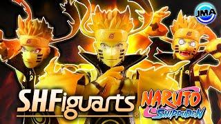 S.H. Figuarts Kurama-Link Mode Naruto  Stop Motion Review / NARUTO SHIPPUDEN