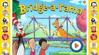 THE CAT IN THE HAT  Bridge-a-Rama PBS Kids Games