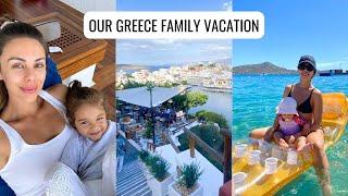 VLOG | Our Greece Family Vacation | Annie Jaffrey