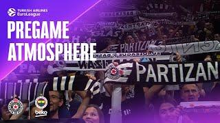 PARTIZAN vs FENERBAHCE | Fans in Full Voice | PREGAME ATMOSPHERE