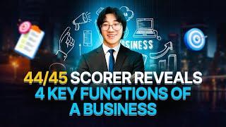 4 Key Functions Of a Business | IB Business Management