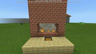 Minecraft tutorial; como fazer uma churrasqueira que funciona na nova versão do Minecraft pe