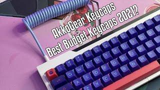 Best Budget Keycaps of 2021? | Akko Neon Keycap Set Review & Unboxing